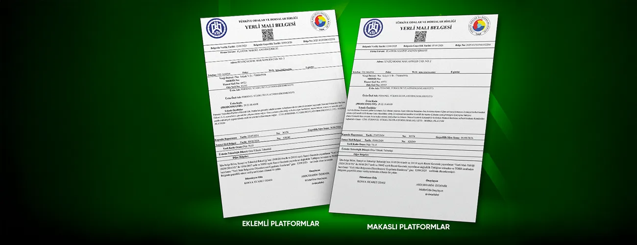 Platfon Sahadaki Yerli Güç